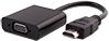 ממיר יציאת HDMI ליציאת VGA • תומך בכל פורמט PR-HDMItoVGA