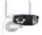 מצלמה פנורמית חיצונית 2 עדשות Reolink Duo 2 WiFi
