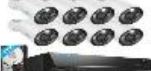 קיט 8 מצלמות צינור 12 מגה Reolink RLK16-1200B8-A (2.8MM)
