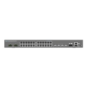 מתג תעשייתי PoE 28 פורטים RG-IS5200-24GT4XS-UP-DC